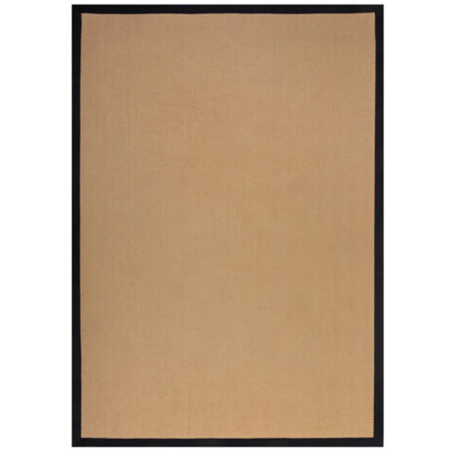 Teppich Kiria Natur, Schwarz Stoff 290 x 200 cm