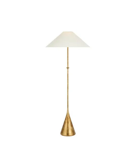 Zealous 62" Floor Lamp Museum Gild