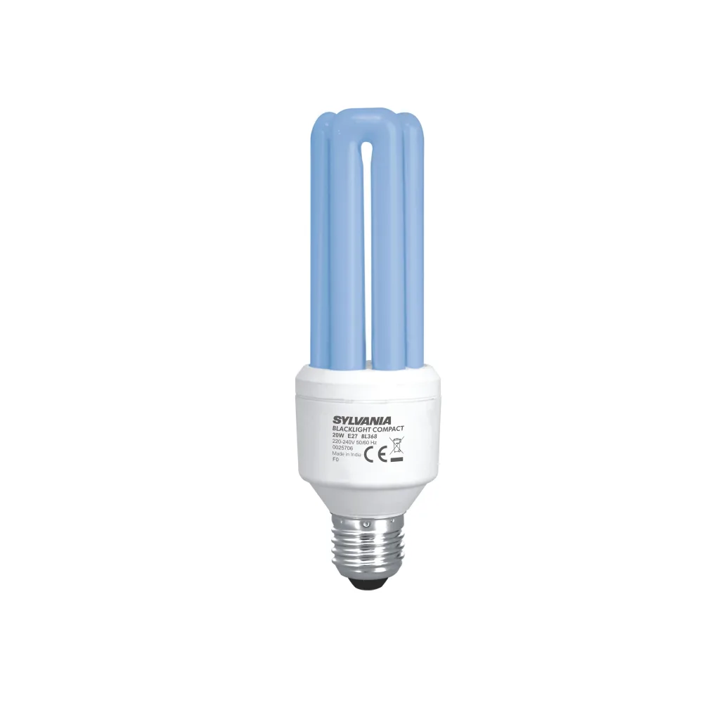 Sylvania Blacklight BL368 MiniLynx 20W E27