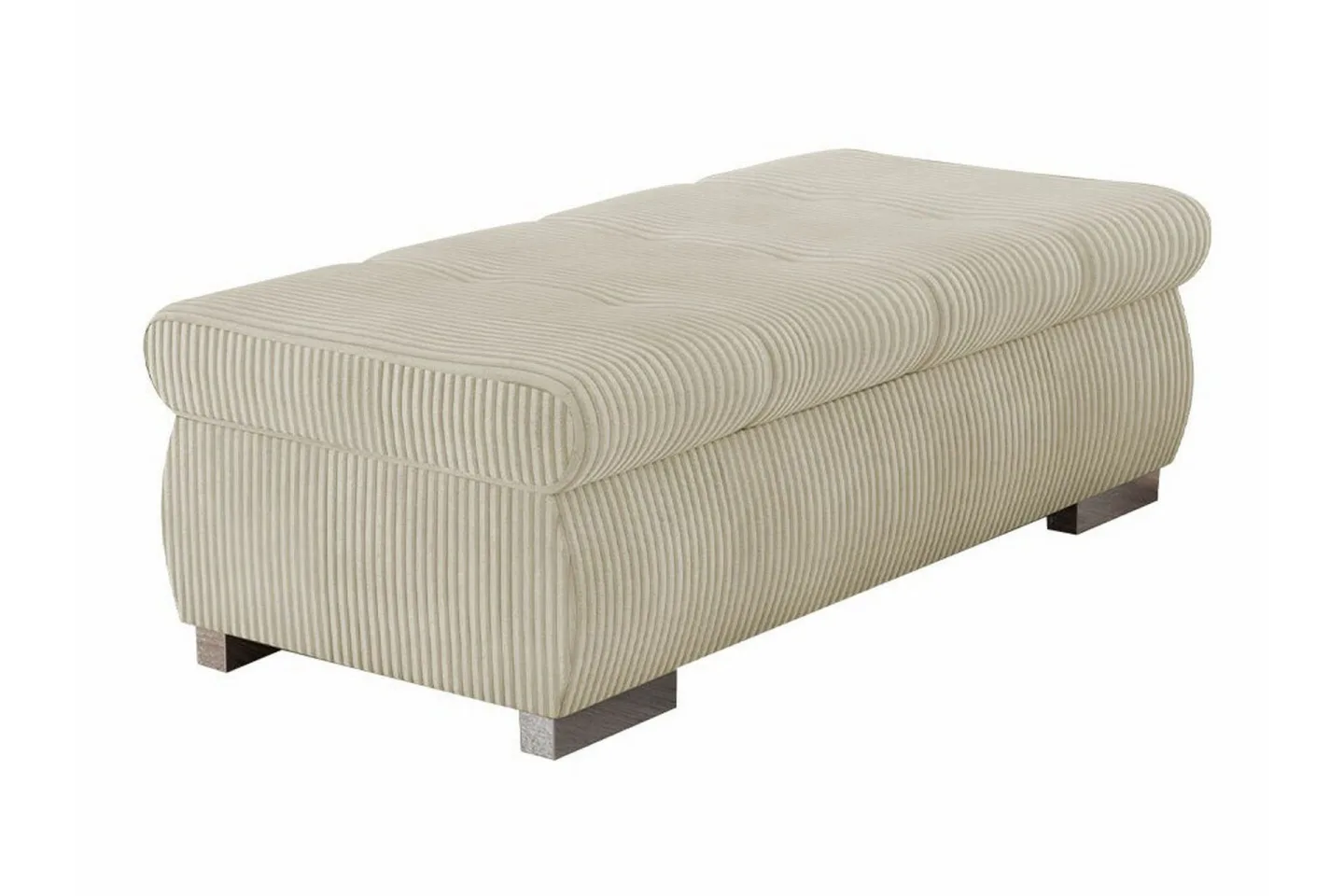 Cerys Fotpall 60 cm - Cream