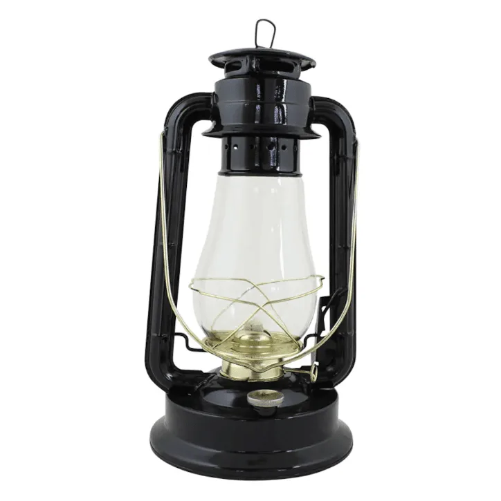 Strömshaga - Stormlykta stor - Fotogenlampa - Svart