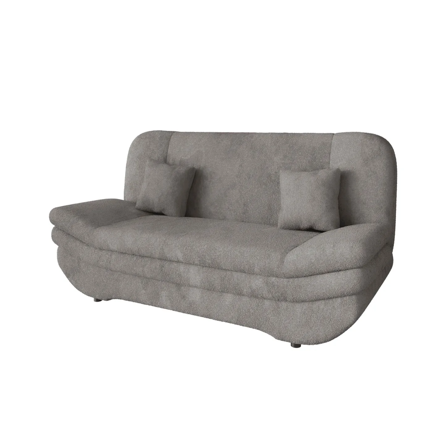 Figurelle 3-sits Bäddsoffa - grå