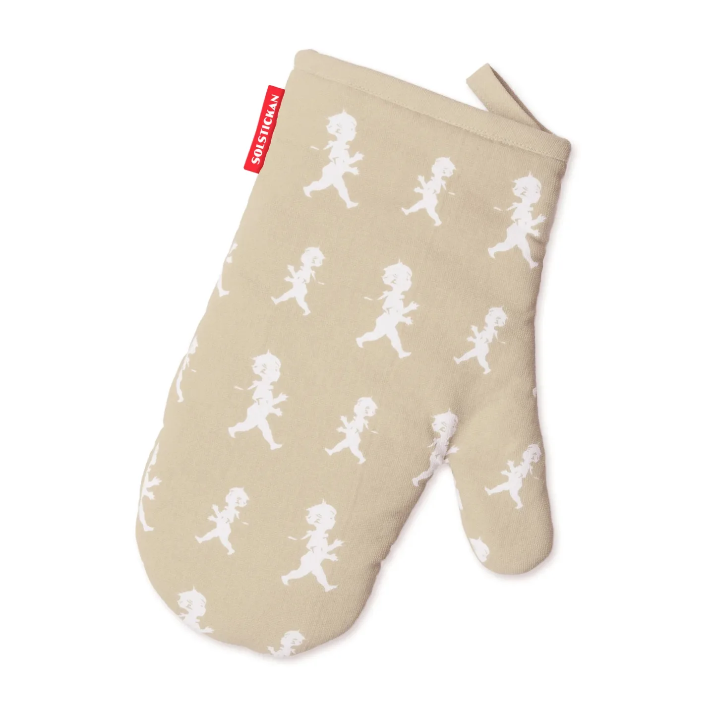 Solstickan Design Solstickan Ofenhandschuh 22 x 30 cm Sand