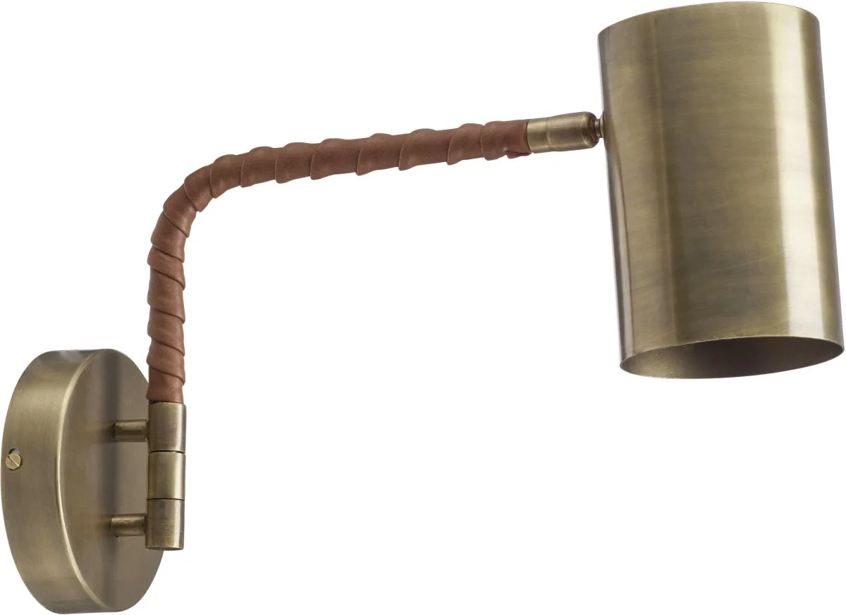 PR Home - Nora 25cm - Vägglampa - Guld