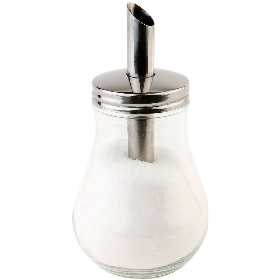 Zuckerstreuer Aps Silber/Transparent Glas/Metall 0.25 l