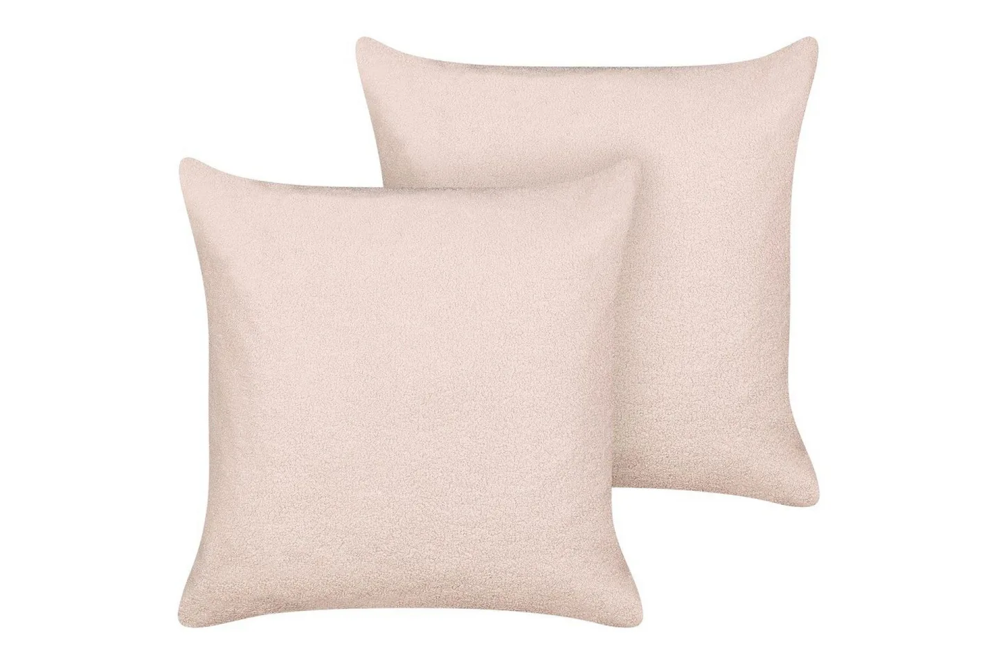 Prydnadskuddar Leuzea set om 2 Rosa, 60x60 cm - Rosa, 60x60 cm