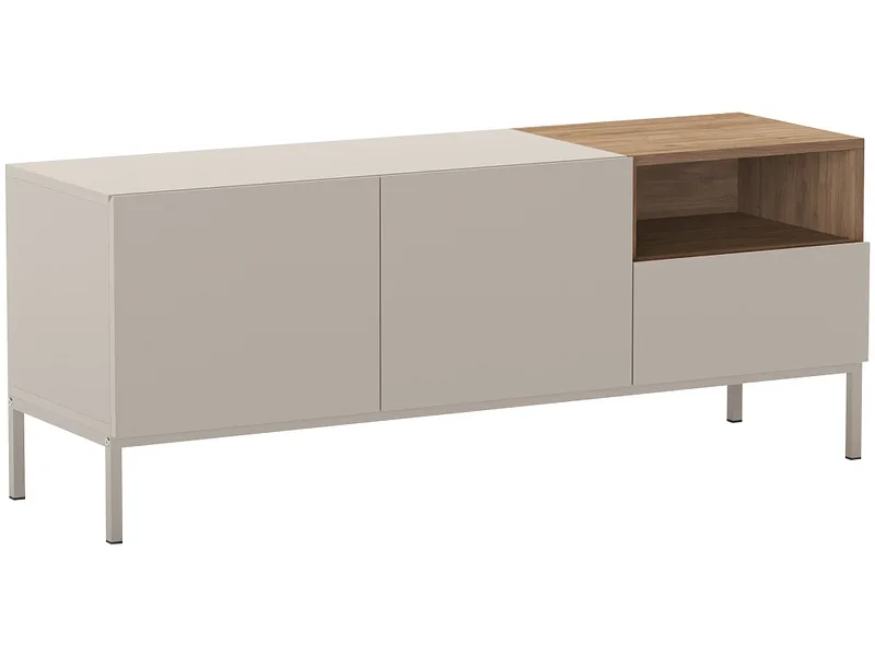 MARCKERIC TV-Möbel MALLORCA 140cm cremefarben