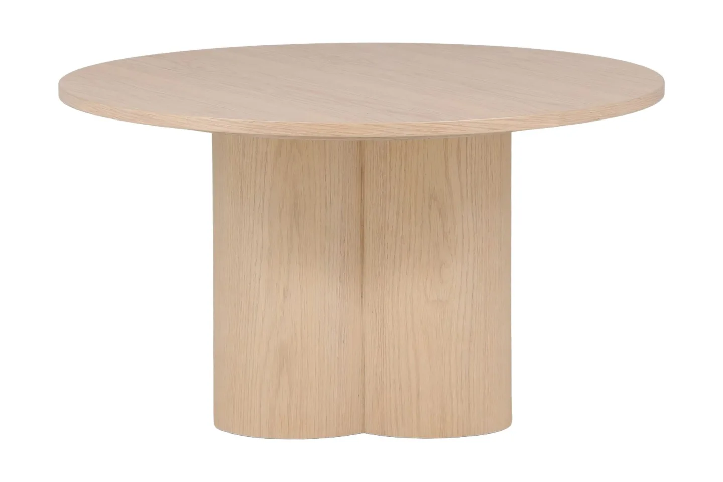 Olivia Soffbord 80 cm Runt - Vit