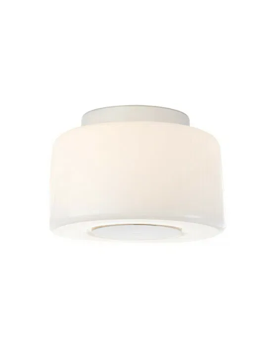 Acme Small Flush Mount Polished Nickel