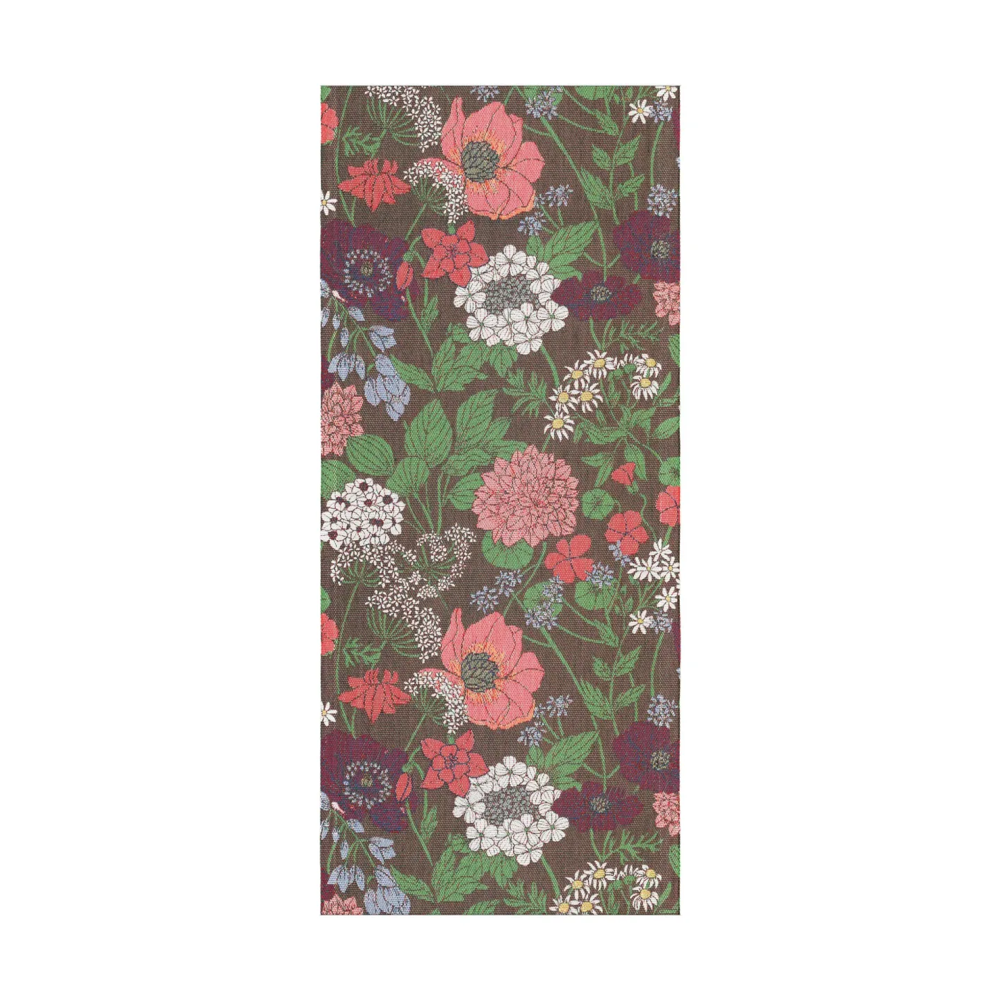 Ekelund Linneväveri Blomsterfång Tischläufer 35x80 cm Multi
