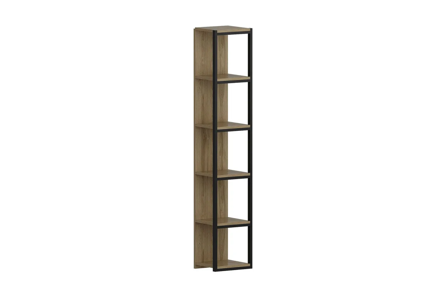 Hejde Bokhylla 34 cm - Brun/Svart