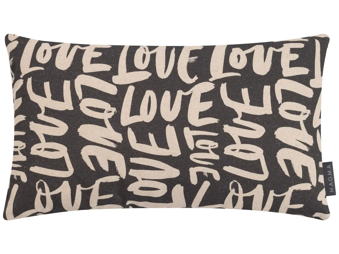 Magma Kissenhülle Flirt Anthrazit 50x30 cm | Schubiger Möbel