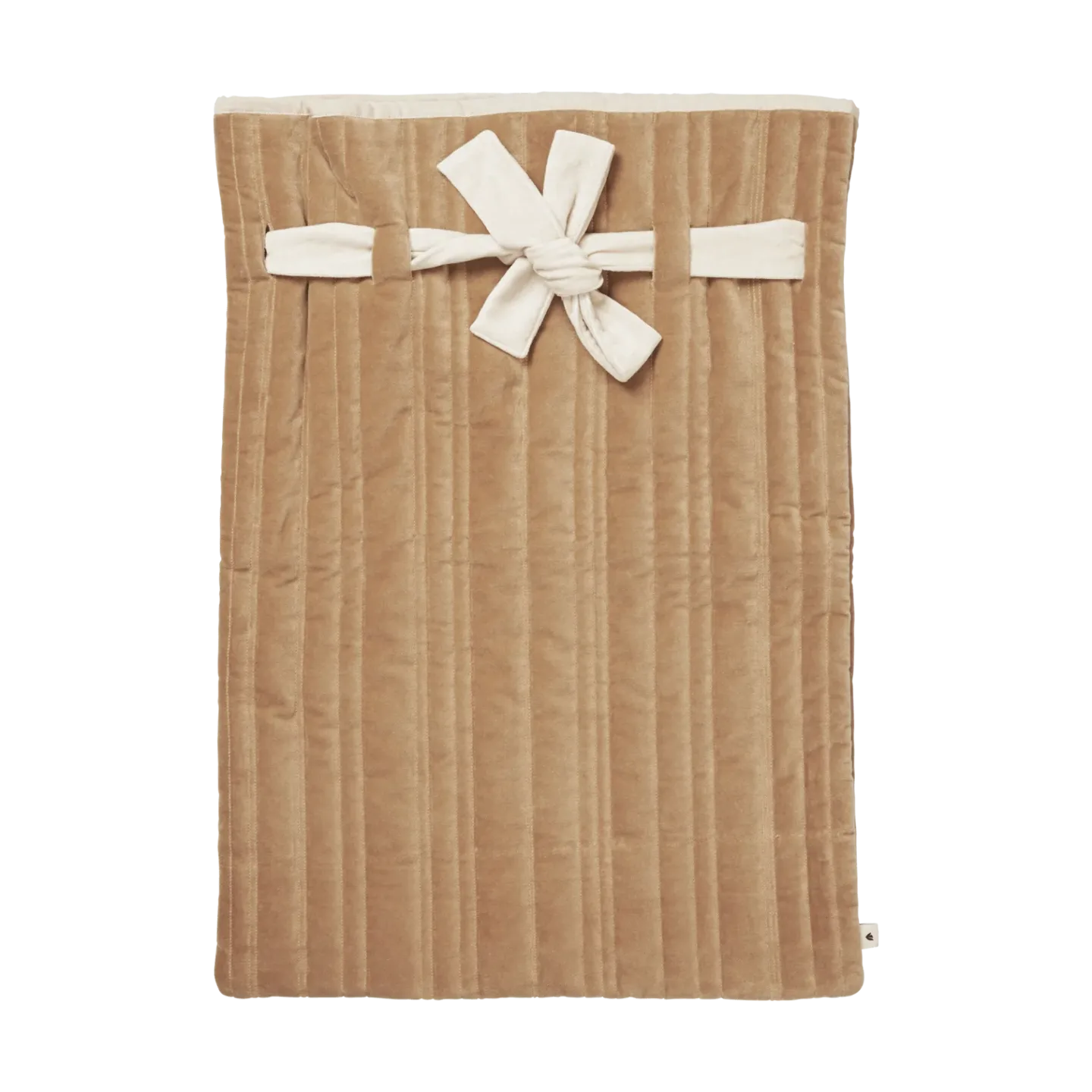 Ferm Living Vari quilted säck 50x70 cm Velvet-tan