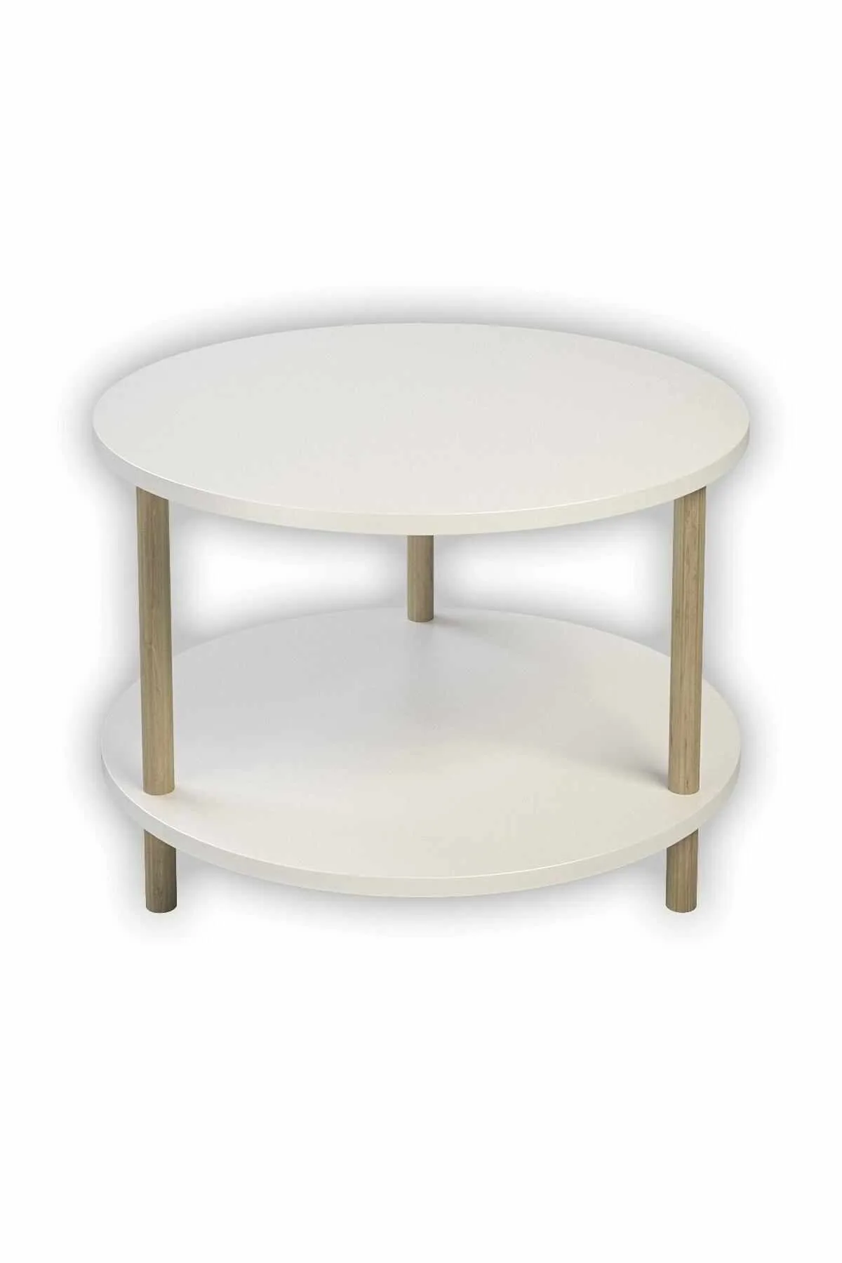 Belvo Soffbord 60x43 cm - Vit