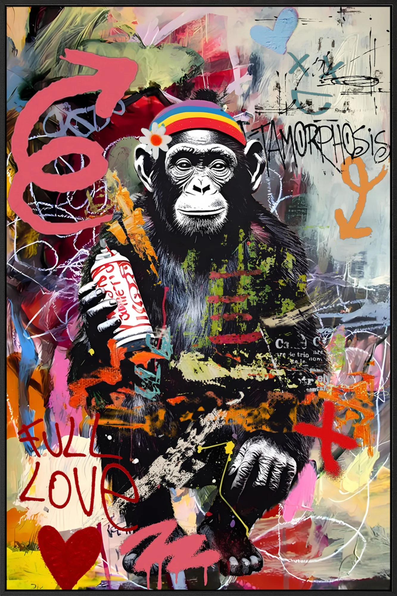 image LAND Gemälde Love & Peace! | Schubiger Möbel