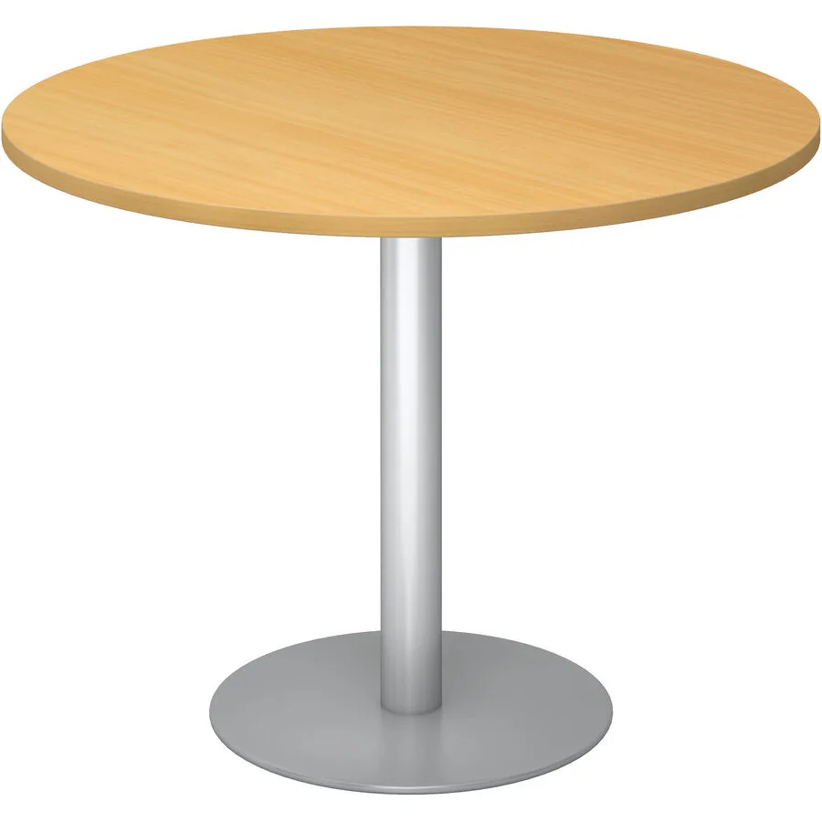 Besprechungstisch Office Buche Dekor Holzwerkstoff B 100 T 100 cm