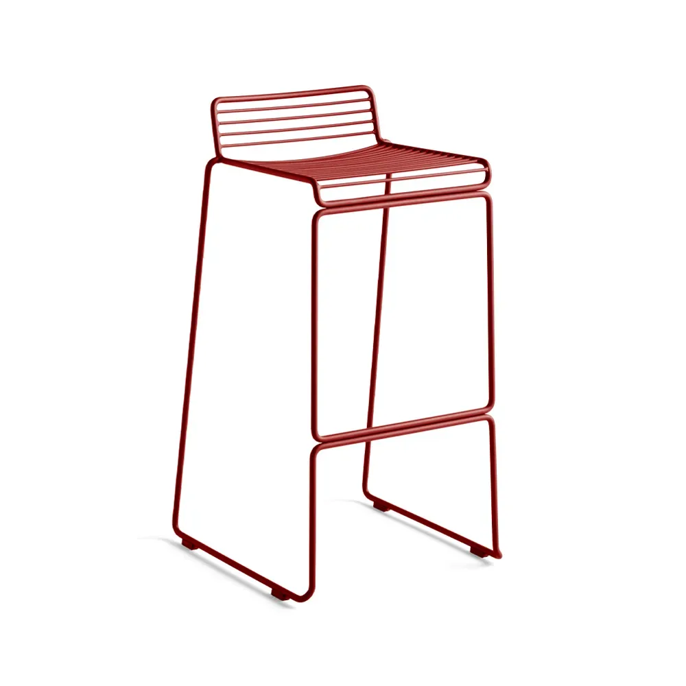 HAY Hee High barstol 75 cm Rust