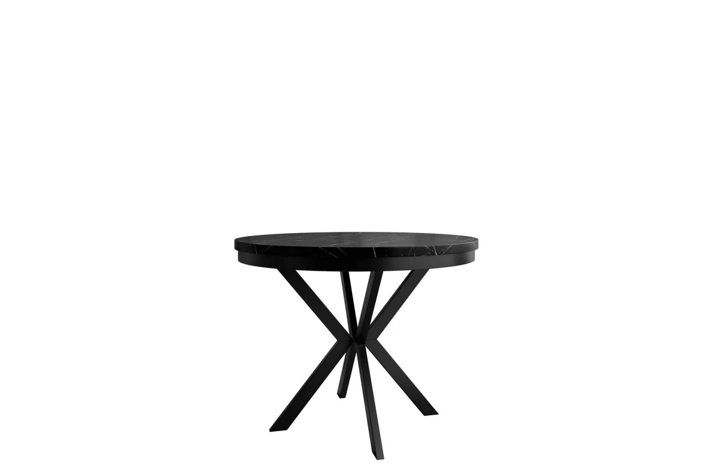 Sereth Matbord 120 cm Rund - Svart