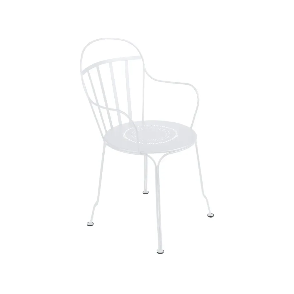 Fermob Louvre karmstol Cotton white (vit)
