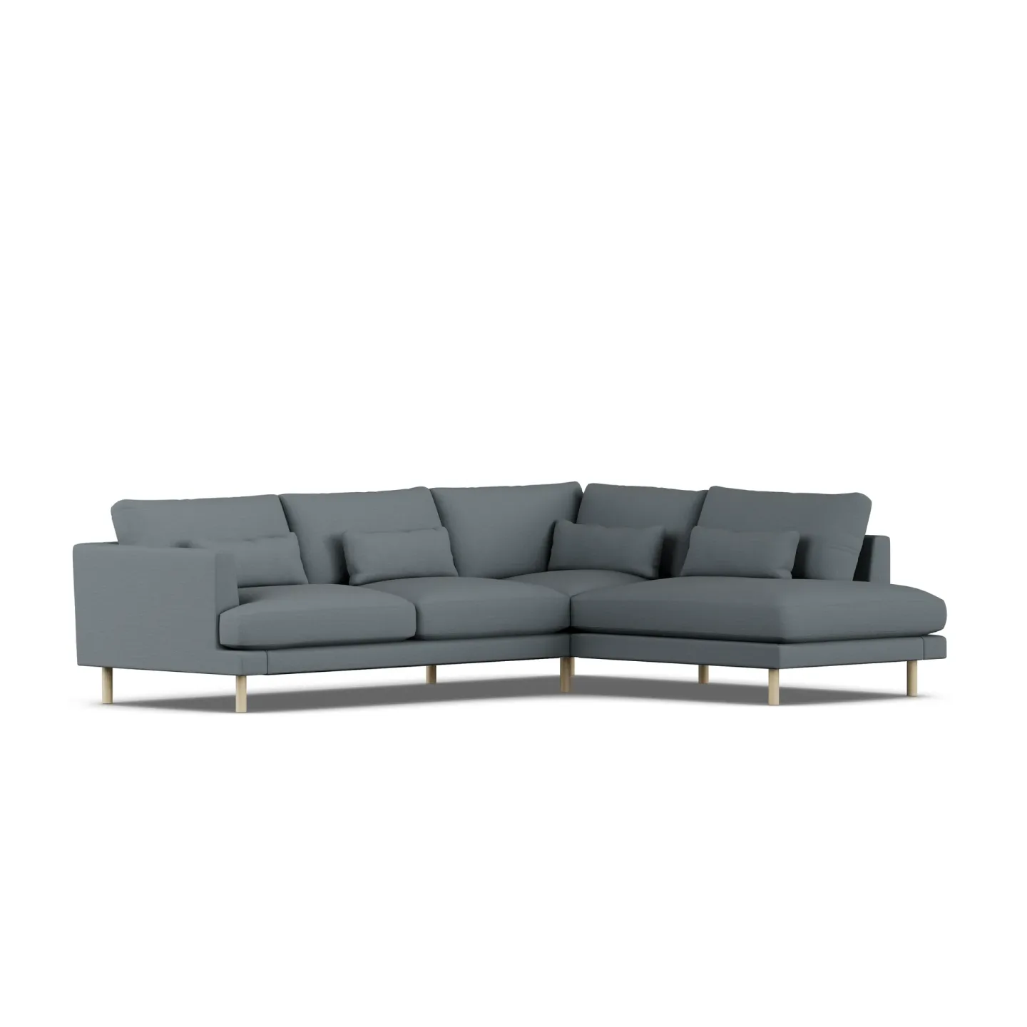 1898 Bredhult Sofa Same Blue 6678-Eiche weiß geölt, 3-sitzig A1