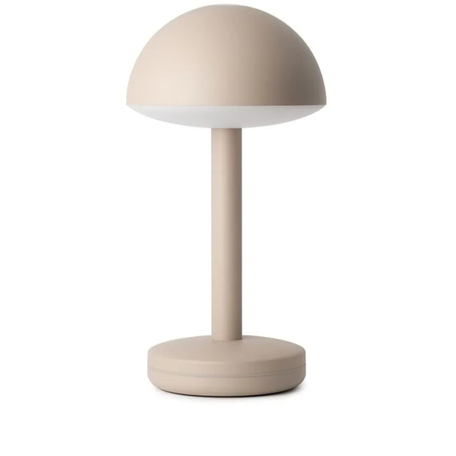 Diverse Tischlampe Humble beige Aluminium/Kunststoff H 29 cm