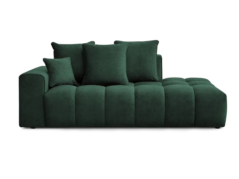 3er Sofa BOBOCHIC MONT-BLANC Samt grün