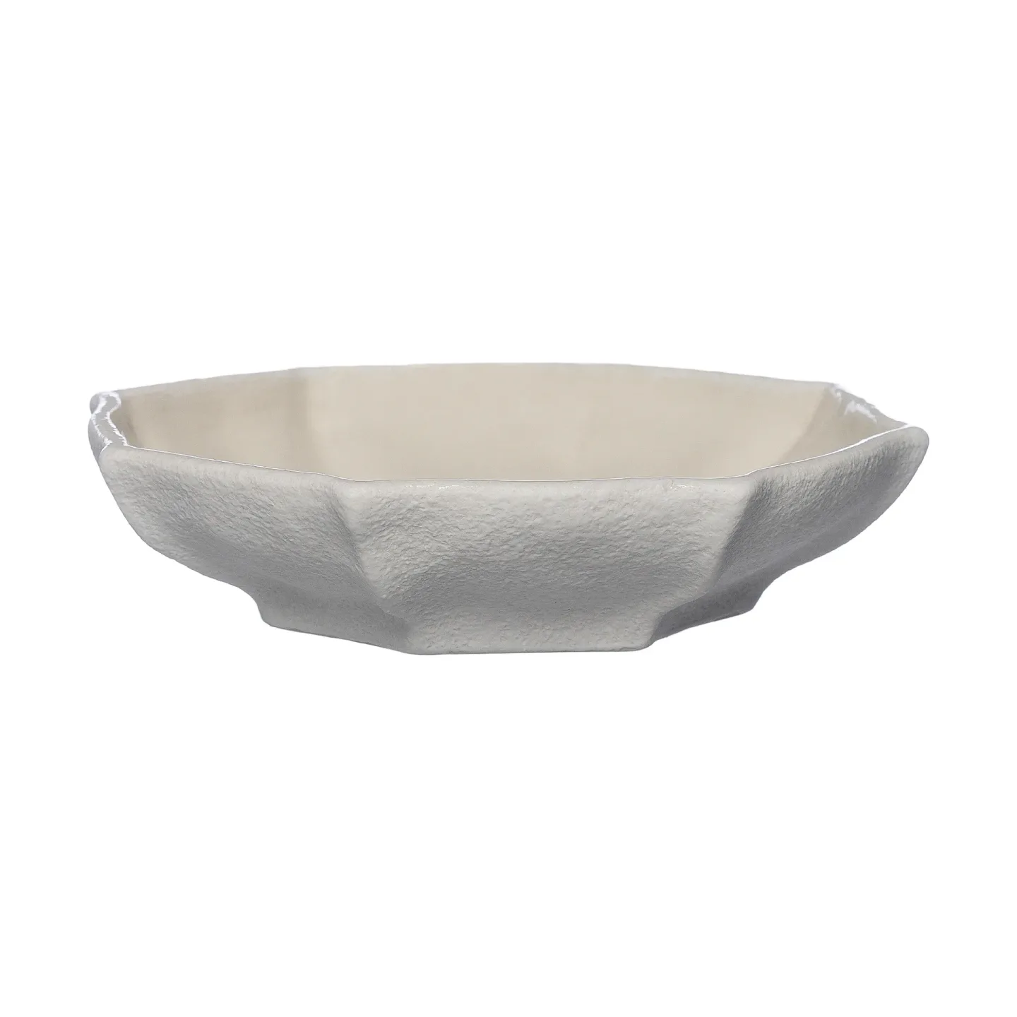 ERNST Ernst Servierplatte Ø17 cm Naturweiß