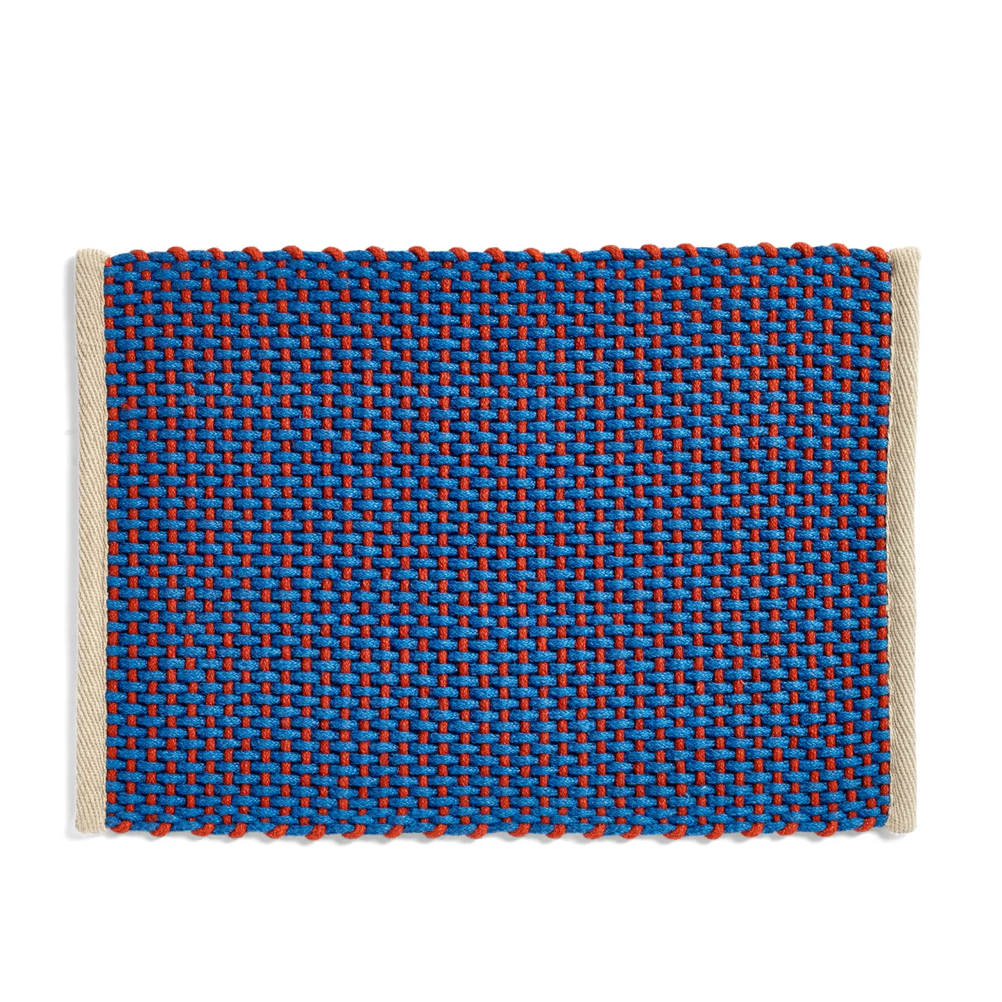 HAY - Door Mat - Blue - Jute- och sisalmattor - Blå