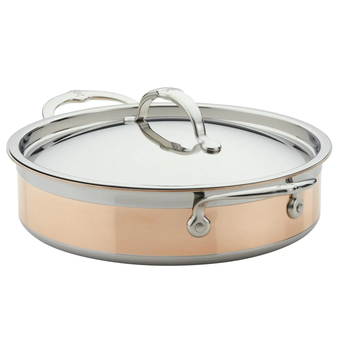 Hestan Hestan Copperbond Sauteuse mit Deckel 3,3 L