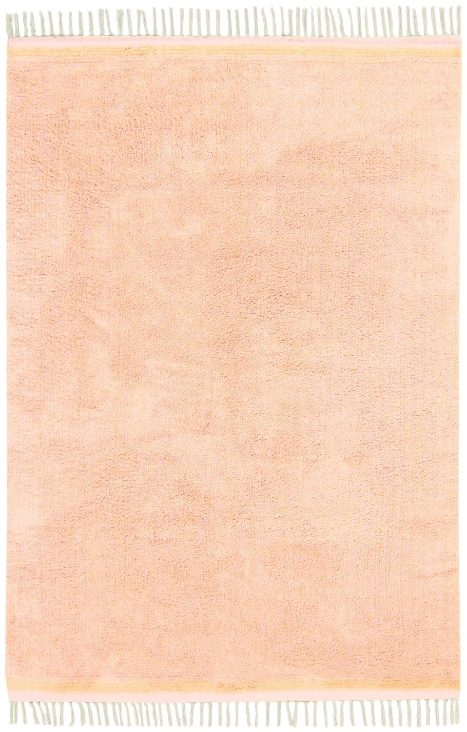 Ryetepper - Celina Natural Cotton Shaggy (rosa/beige) (Størrelse: 240 x 340 cm)