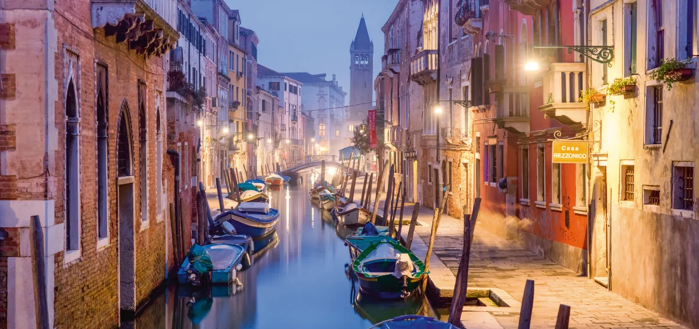 image LAND Alubild Venedig am Abend | Schubiger Möbel