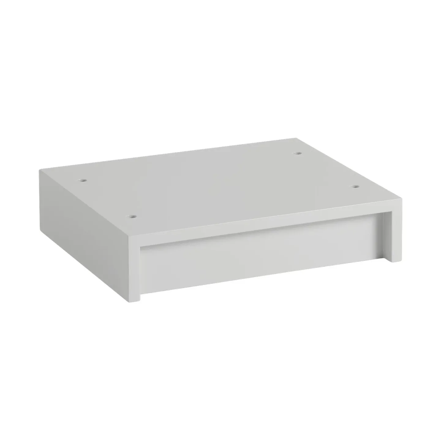 Muuto Stacked förvaringssystem plinth 43,5x35 cm Grey