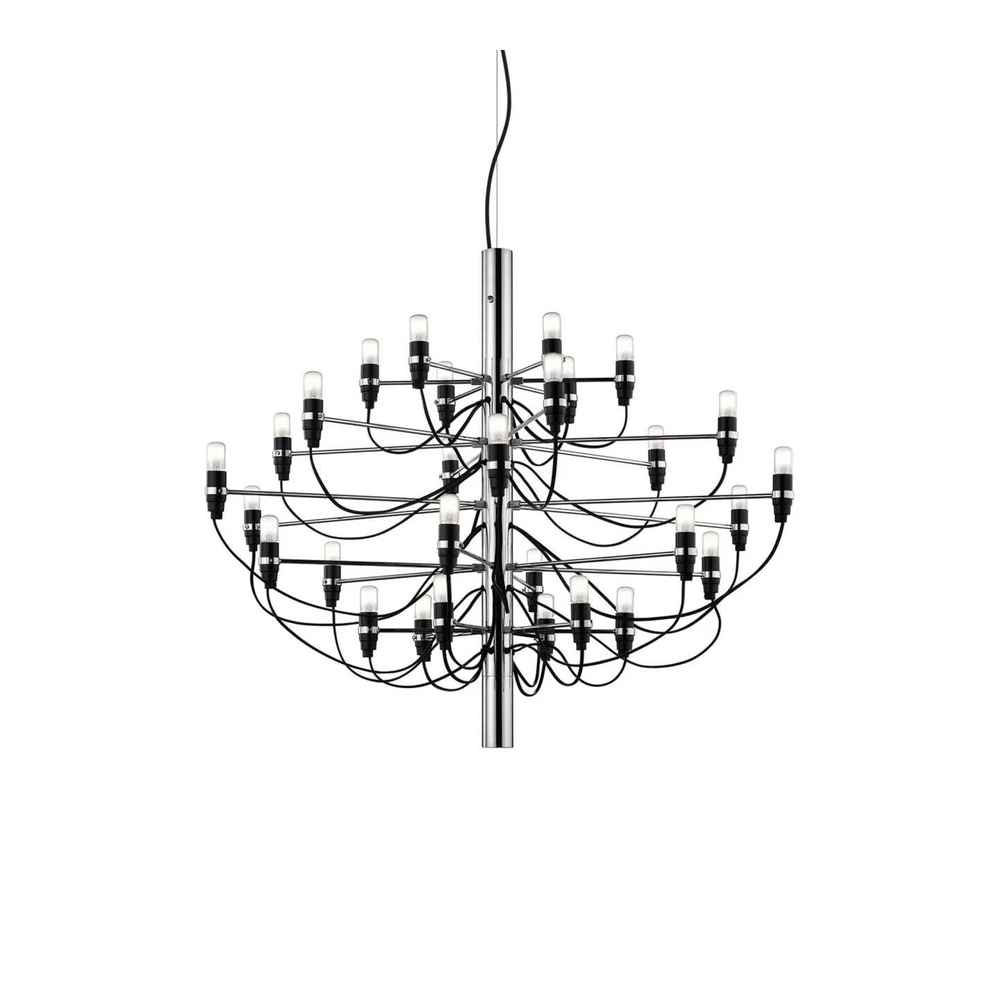 Flos - 2097/30 Sarfatti LED-lampor, Krom - Takkronor - Gino Sarfatti - Silver
