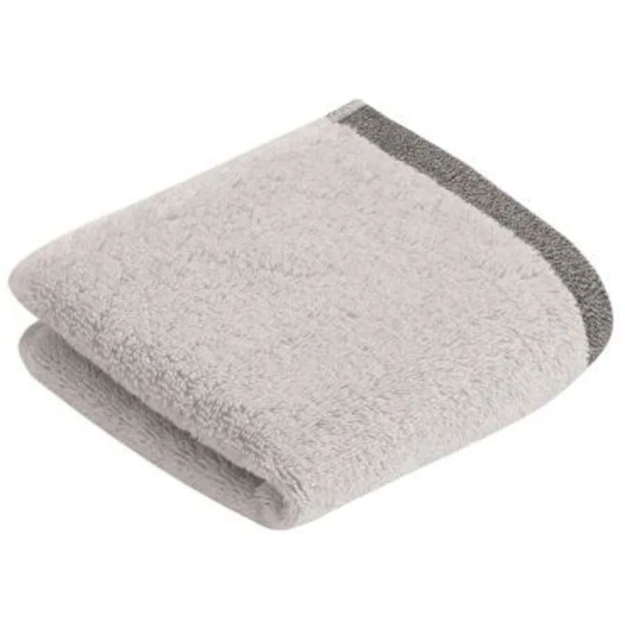 Bugatti Gästetuch Prato Light Grey Baumwolle