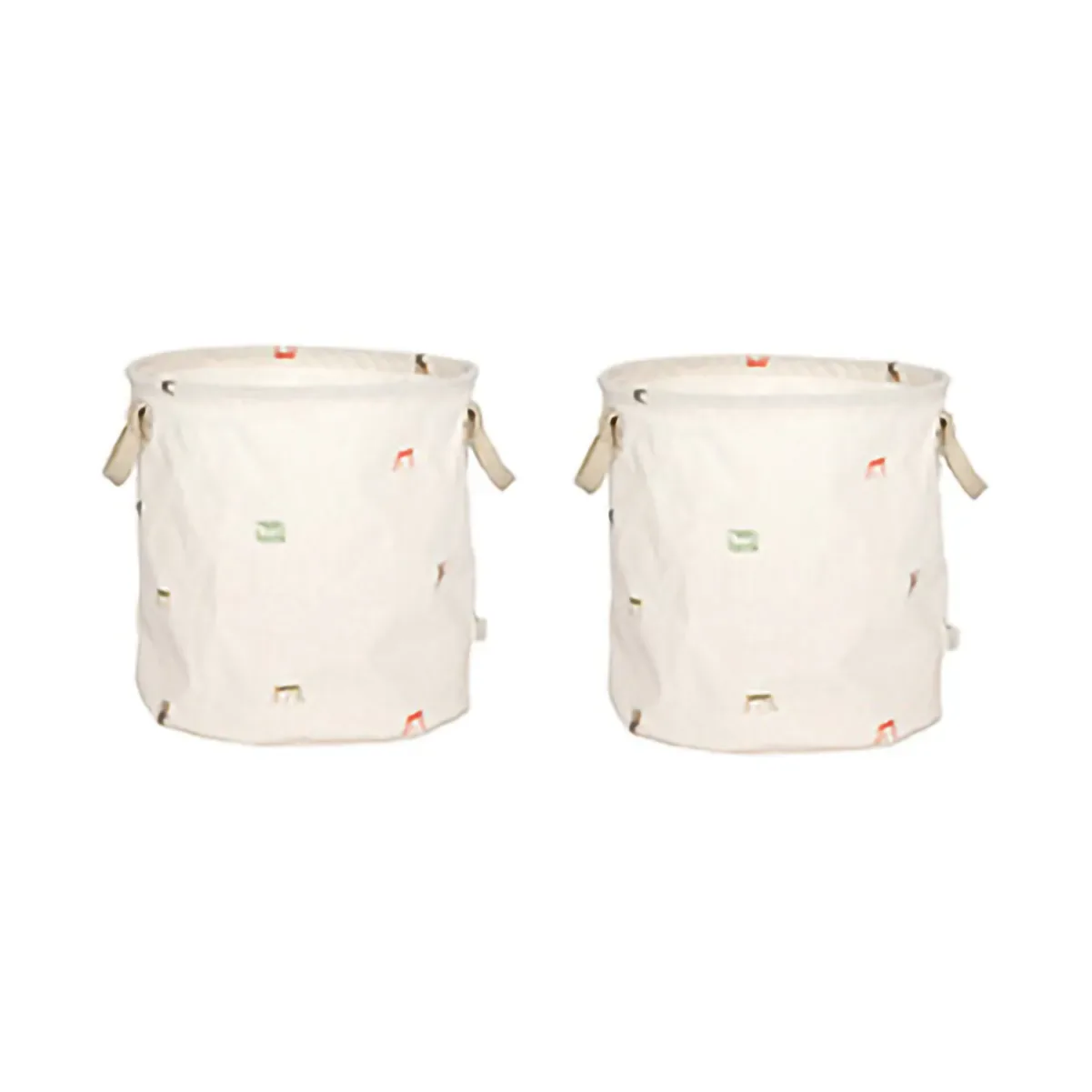 OYOY Moira Aufbewahrungskorb medium Ø32x32 cm 2-teilig Multi