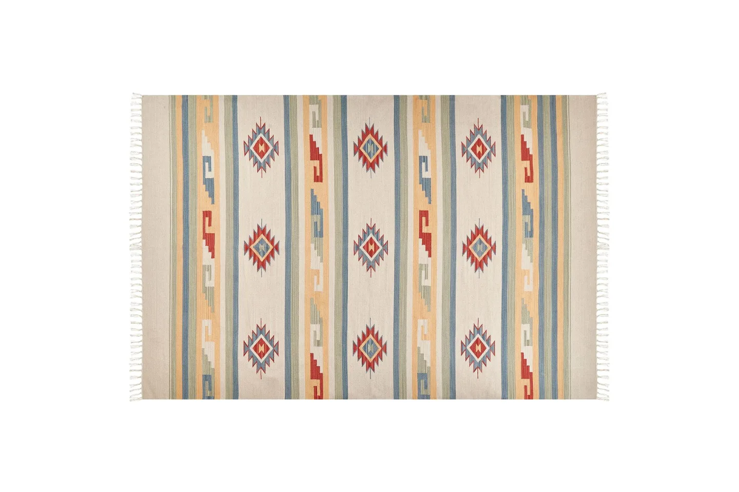 Bomullsmatta Aparan 200x300 cm - Beige