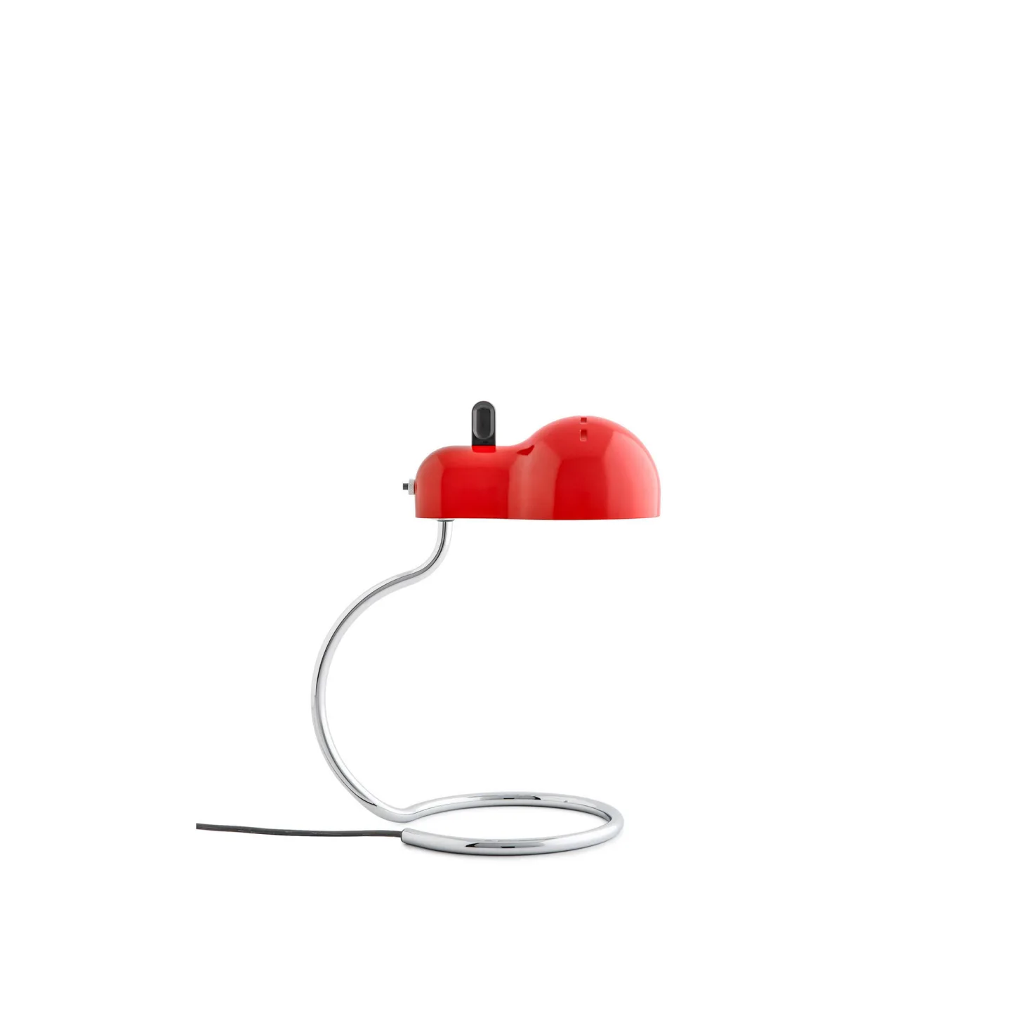 Stilnovo - Minitopo Table Lamp, Red/Chrome - Bordslampor - Joe Colombo - Röd