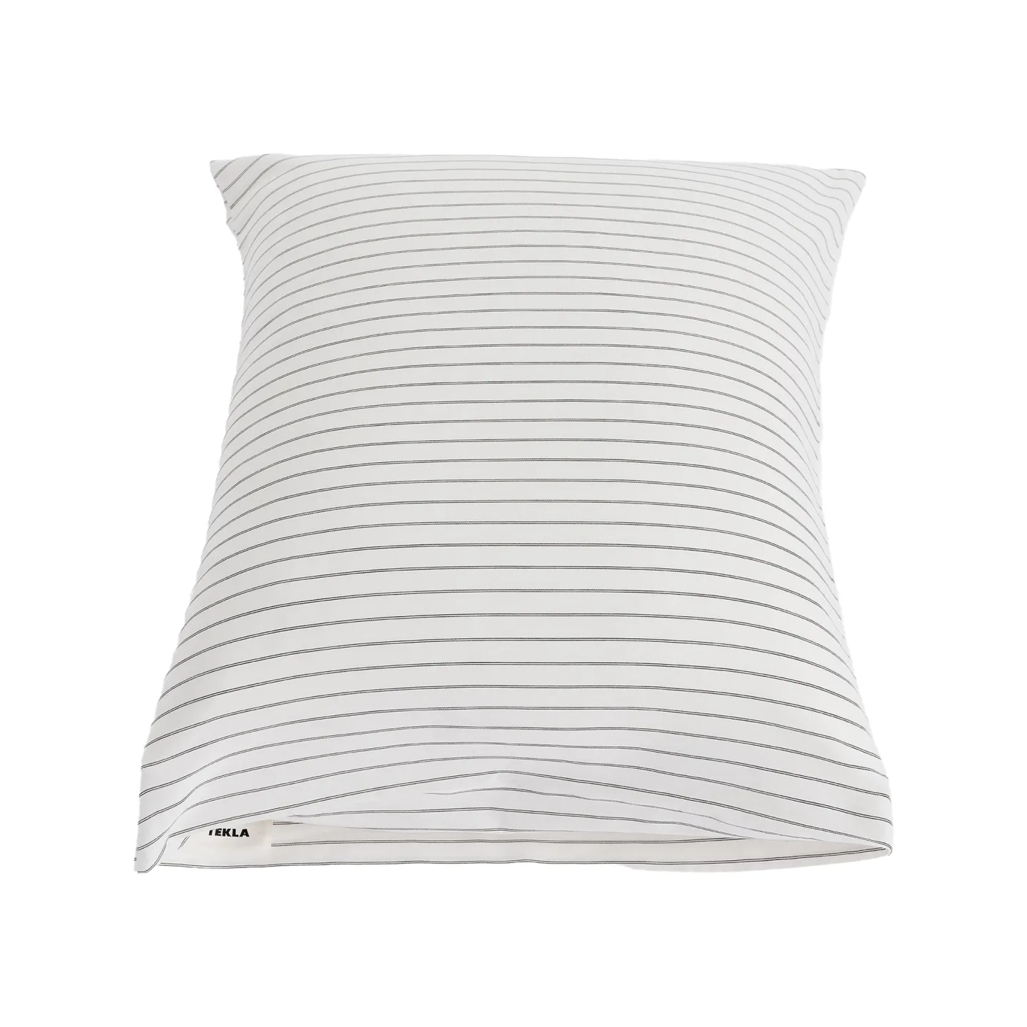 Tekla - Sateen Satin Stripes örngott 50 x 60 cm - Örngott - Flerfärgad - Bomull