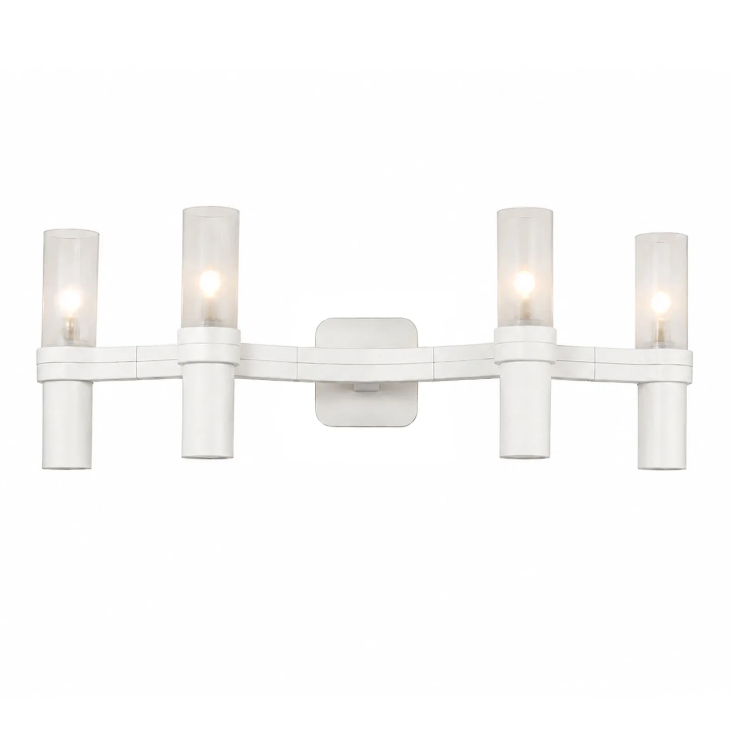 Nemo Lighting - Crown 4 vägglampa vit - Vägglampor - Jehs + Laub - Vit - Glas/Metall