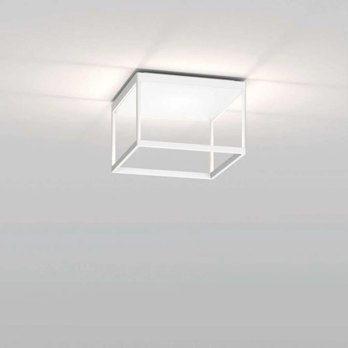 Reflex 2 LED-Deckenleuchte, weiß, 20 cm - Serien Lighting - Wohnzimmer - Aluminium