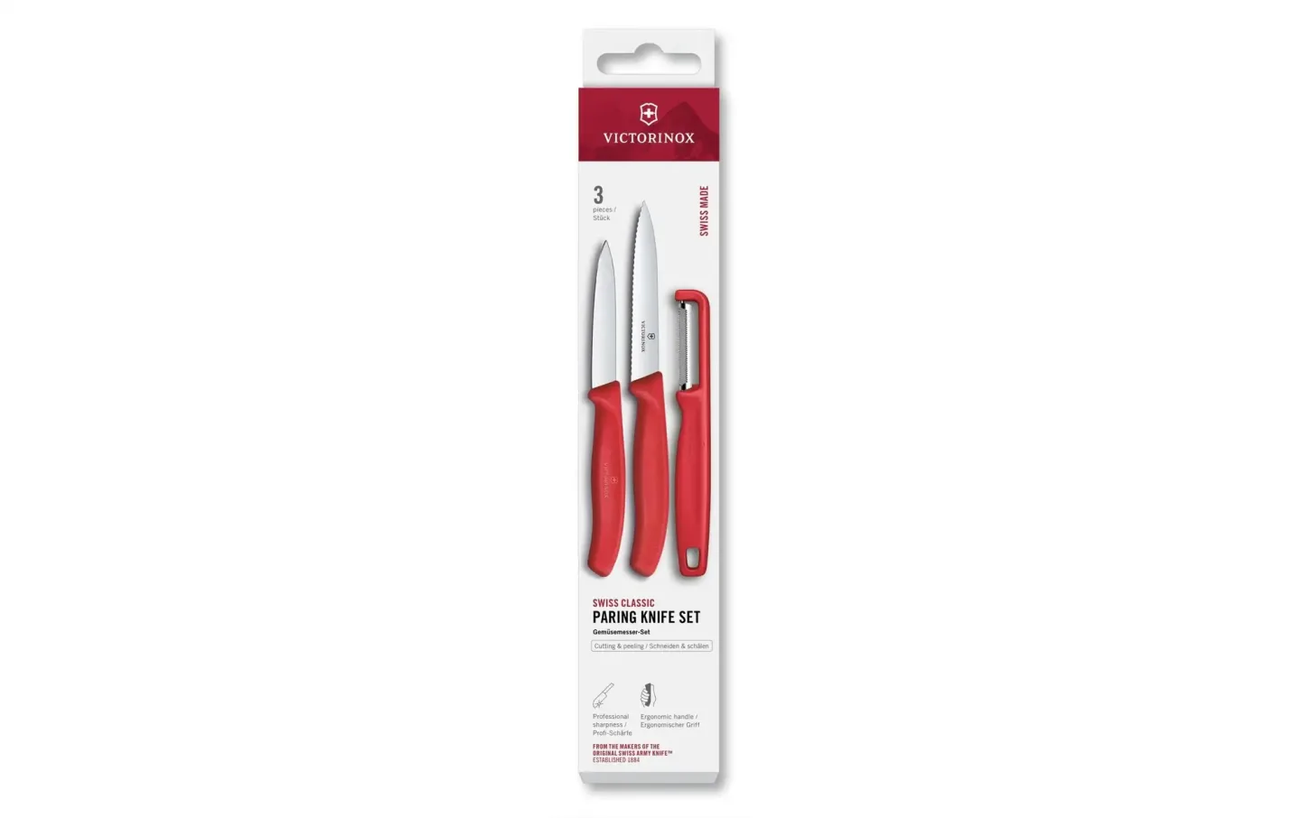 Alltron Messer-Set Swiss Classic, Von Victorinox Rot | Schubiger Möbel