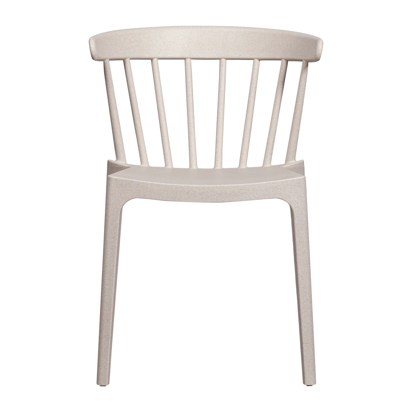 Matstol med ribbor Bliss Utomhus - Offwhite Melange