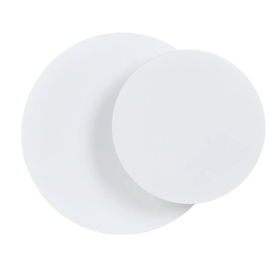 Emibig Lighting - Circle 22cm - Vägglampa - Vit
