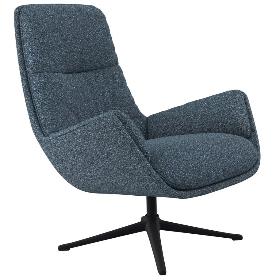 Sessel Halani stahlblau Stoff B 93 T 84 H 95 cm