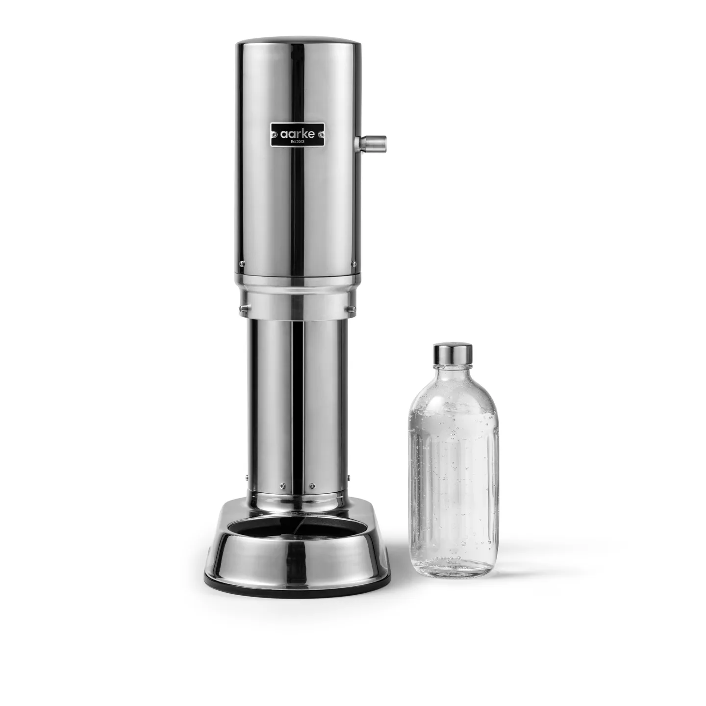 Aarke - Carbonator Pro Steel - Kolsyremaskiner - Silver