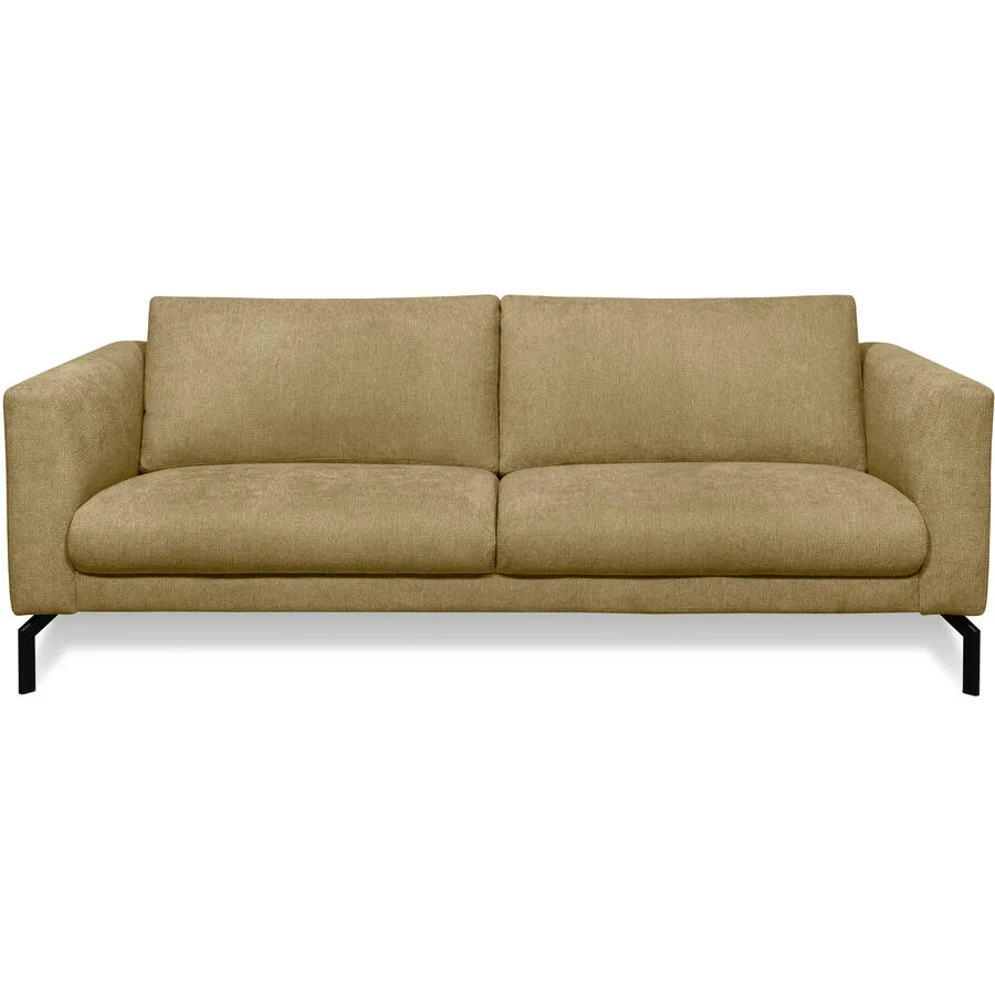 Sofa Gomero Ohne Stoff sandgelb B 216 T 93 cm