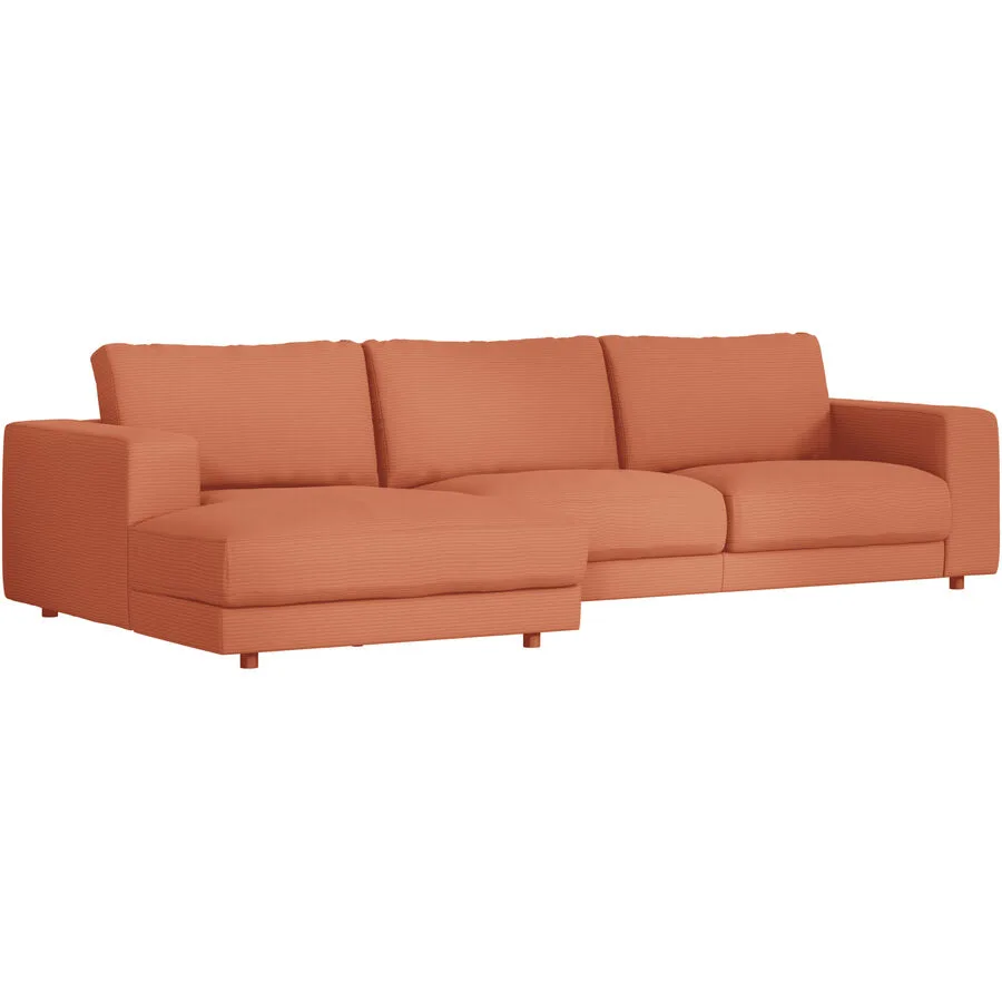 Ecksofa Ava Links Bezug: 88% Polyester, 12% Polyacryl dalia B 320 T 170 cm - Möbel Konfigurator: Traummöbel individuell zusammenstellen
