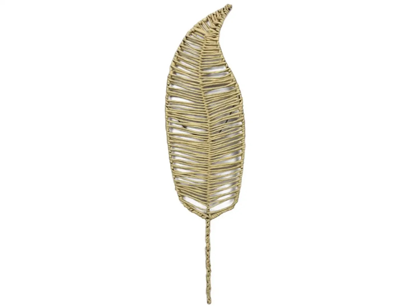 Dijk Kunstblume Papier-Schnur-Blatt, Natur H: 101 cm | Schubiger Möbel