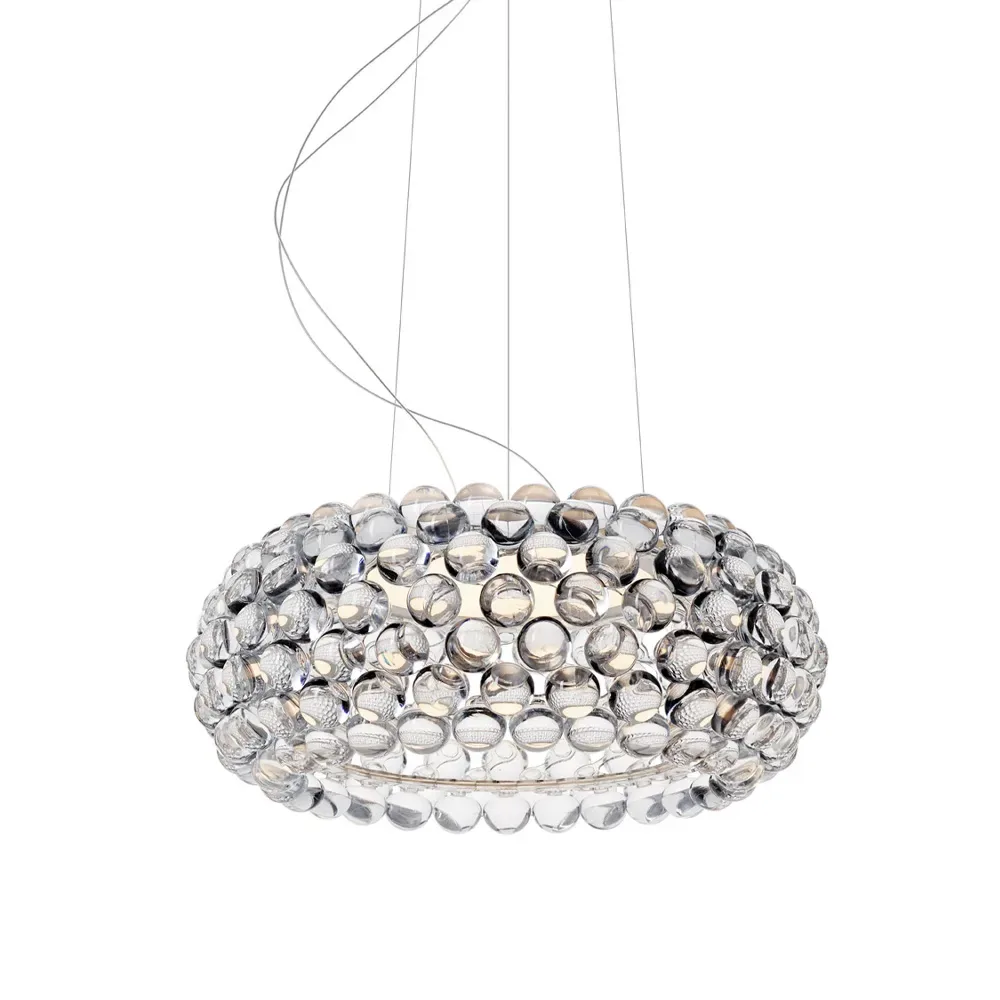 Foscarini Caboche Plus media pendel Transparent