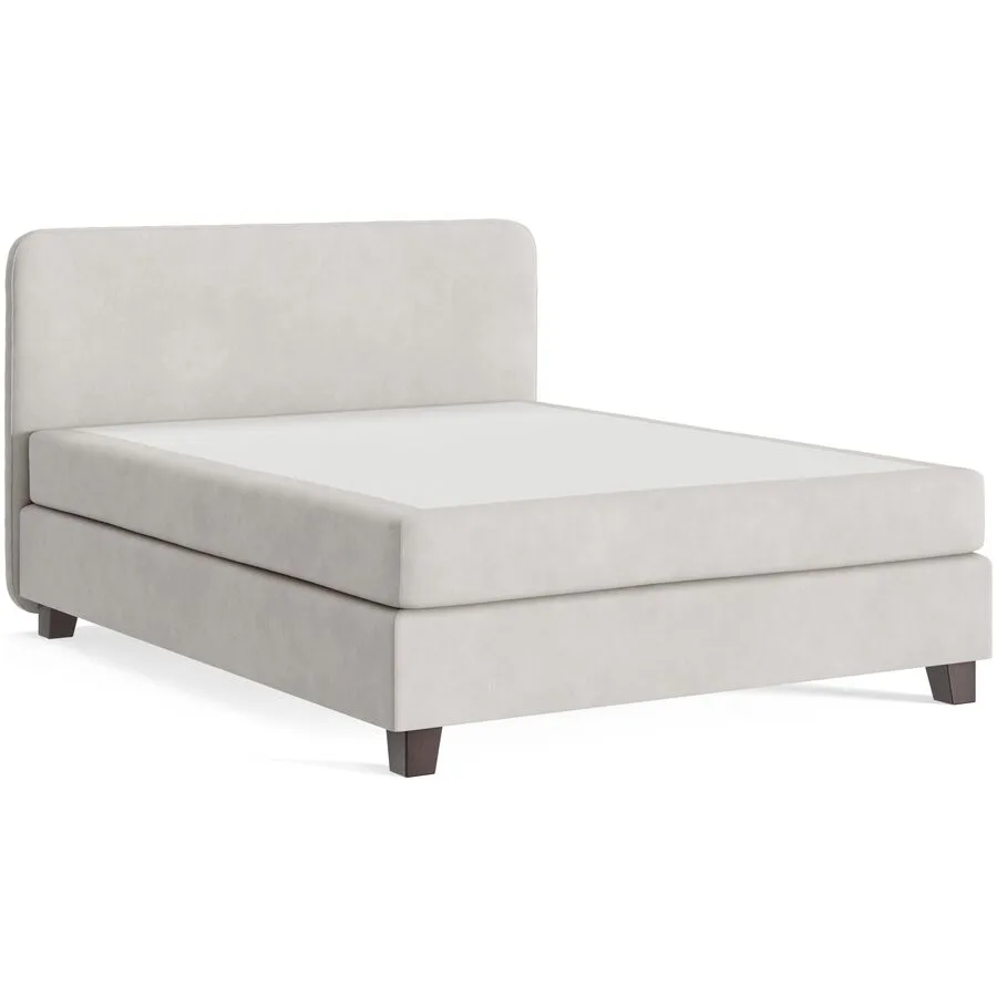 Boxspringbett Cloud Sicuro - Beige 55 160 x 200 cm - Möbel Konfigurator: Traummöbel individuell zusammenstellen